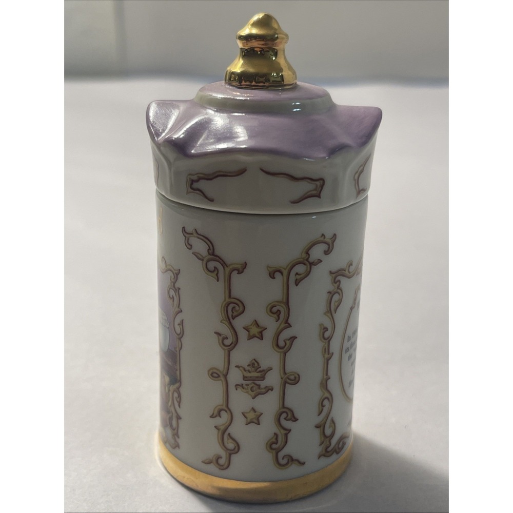 Disney Spice Jar Collection Winnie the Pooh Mustard Jar 1995 Lenox Porcelain - Picture 4 of 16